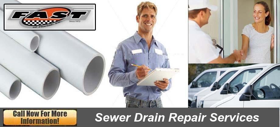 Blue Works, Inc. Sewer Drain Repair